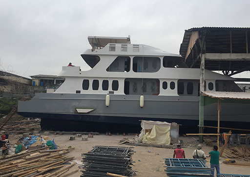 Alya Catamaran in Guayaquil Deck