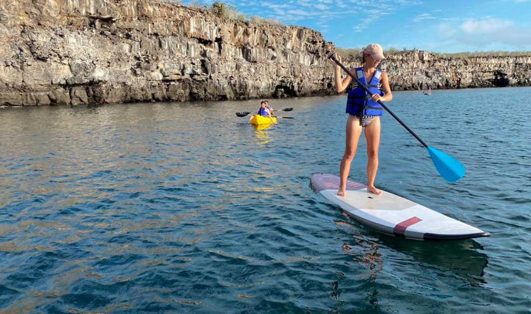 sport Paddle Board bonita cruise to Galapagos