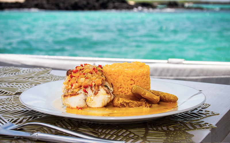 Food and gastronomy Galaxy Daily Tour Galapagos